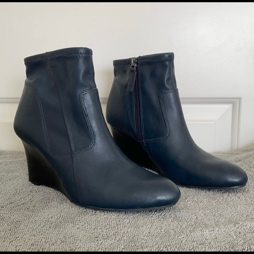 Franco Sarto Faux Leather Booties